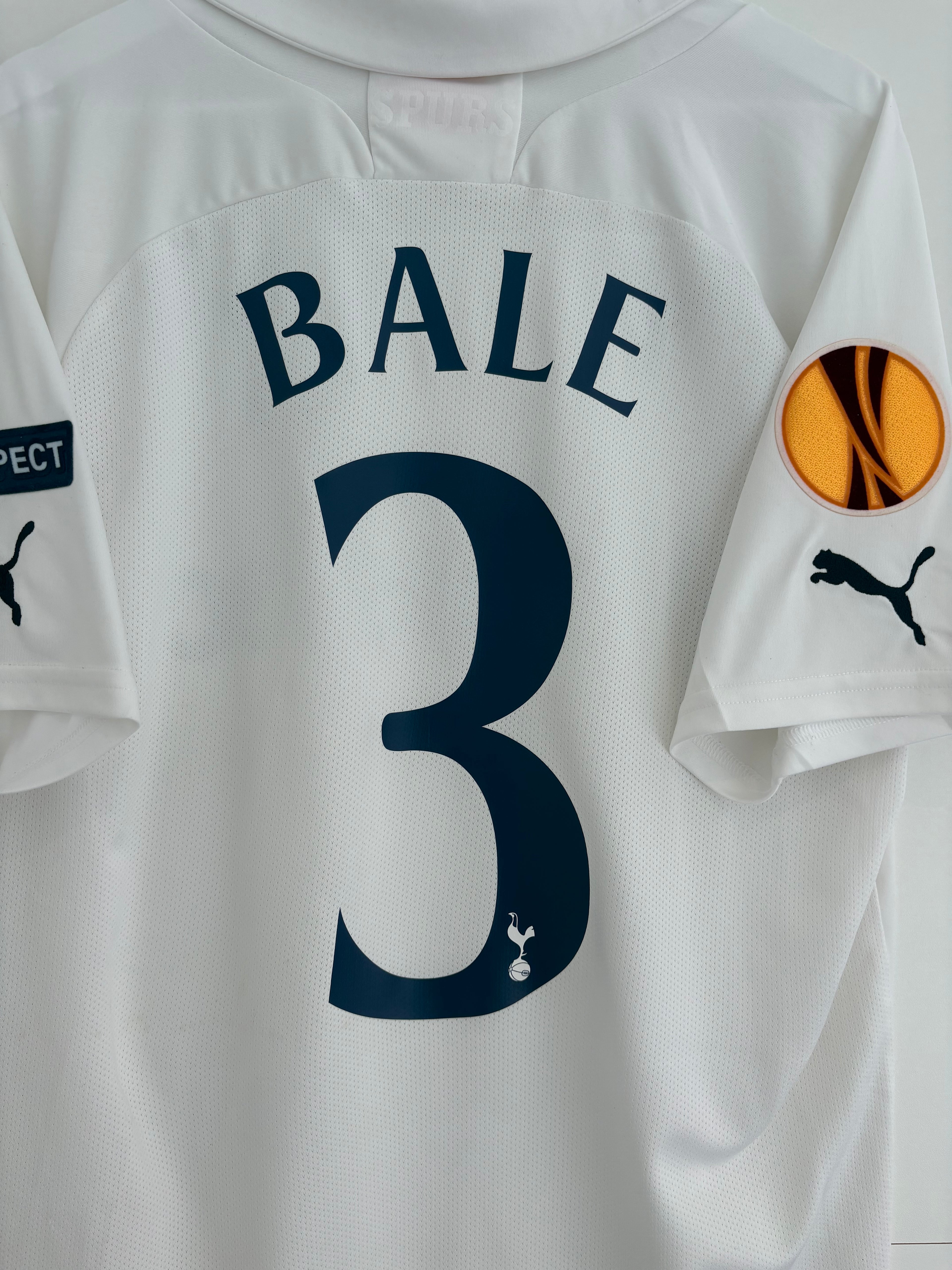 Tottenham 2011/12 Home Shirt - Bale 3 - Medium