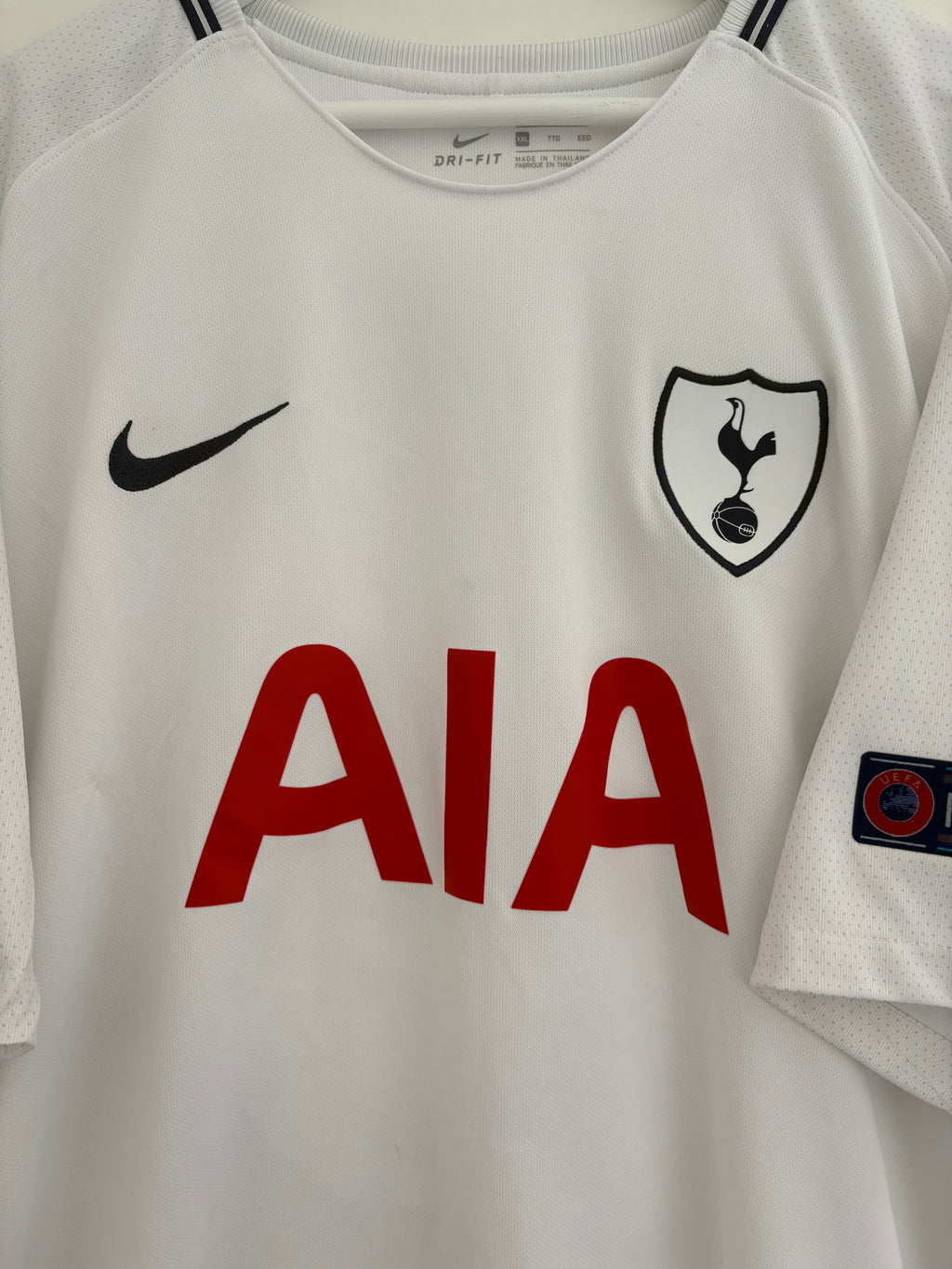 Tottenham 2017/18 Home Shirt - Dembélé 19 - Extra Large