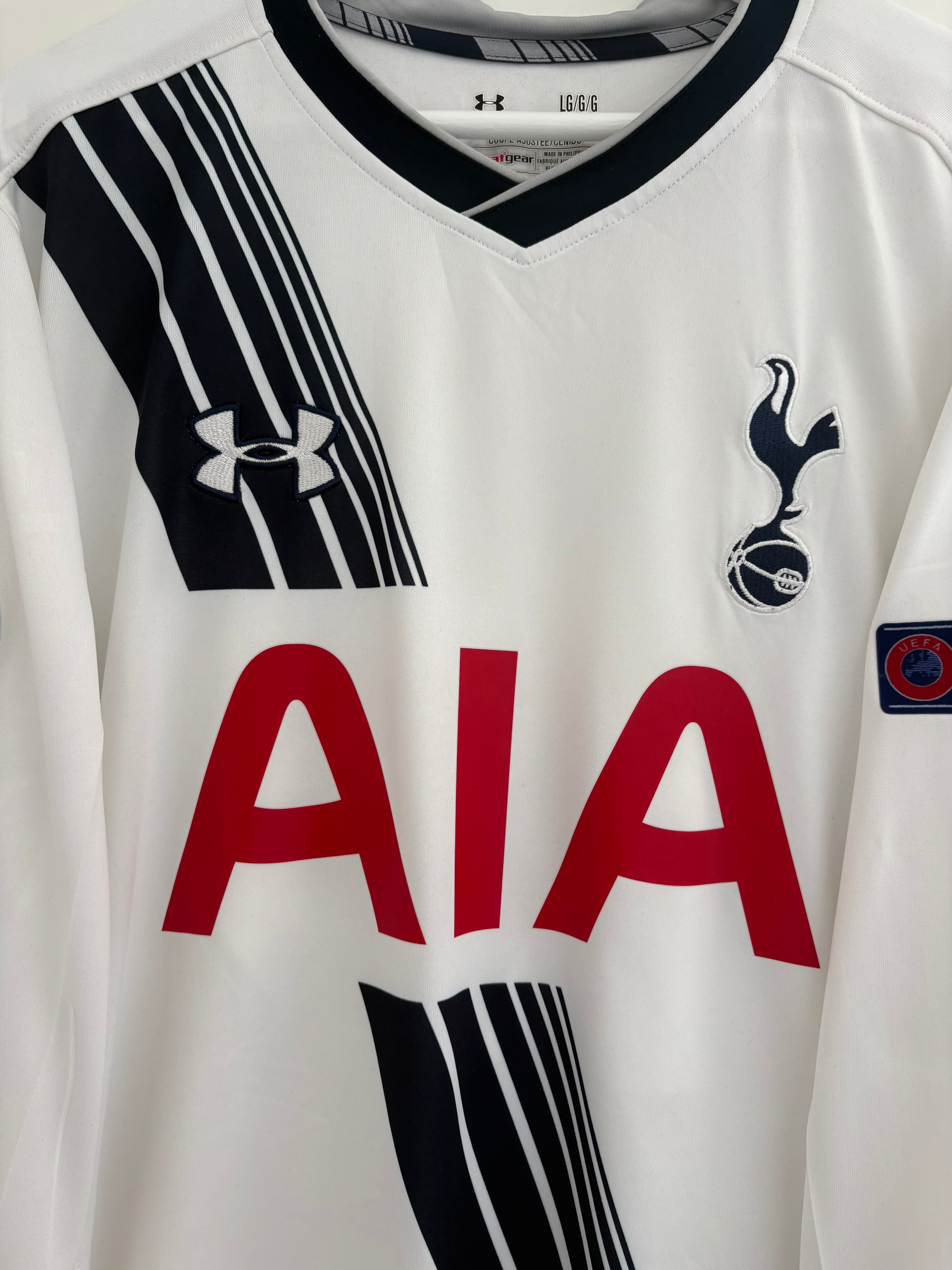 Tottenham 2015/16 Home Shirt - Dembélé 19 - Large