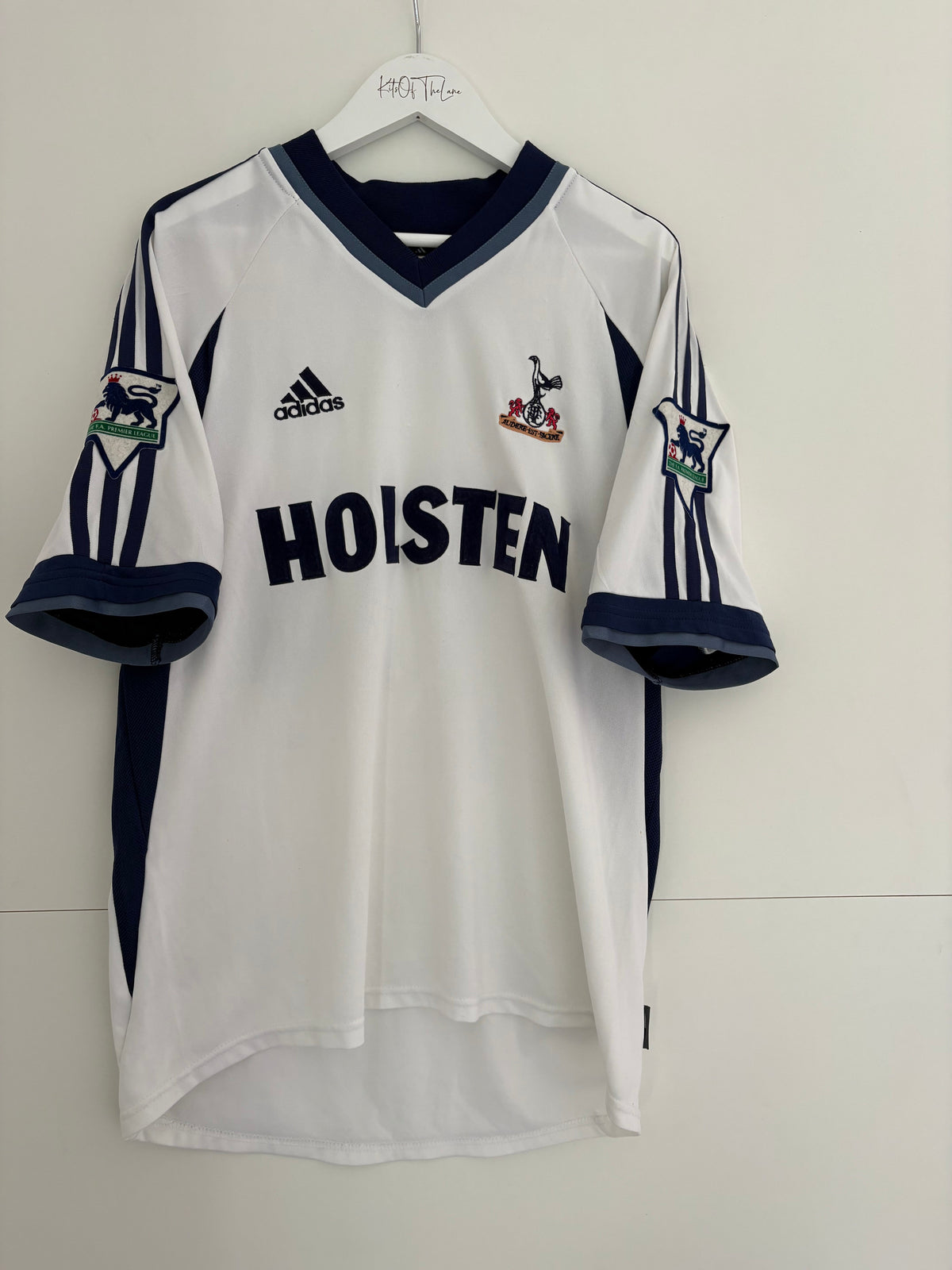 Tottenham 2001/02 Home Shirt - Poyet 14 - Medium