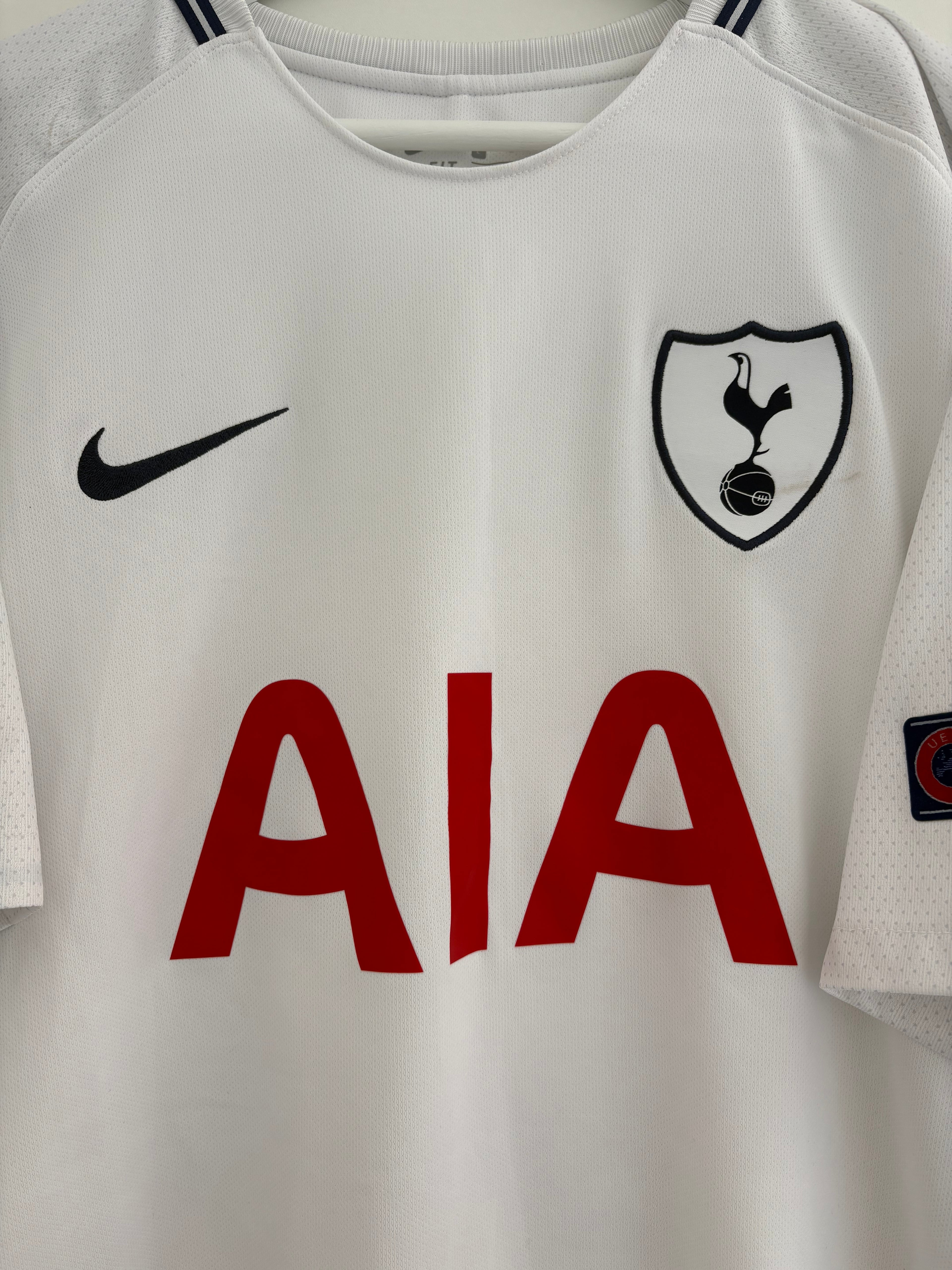 Tottenham 2017/18 Home Shirt - Dembélé 19 - Large