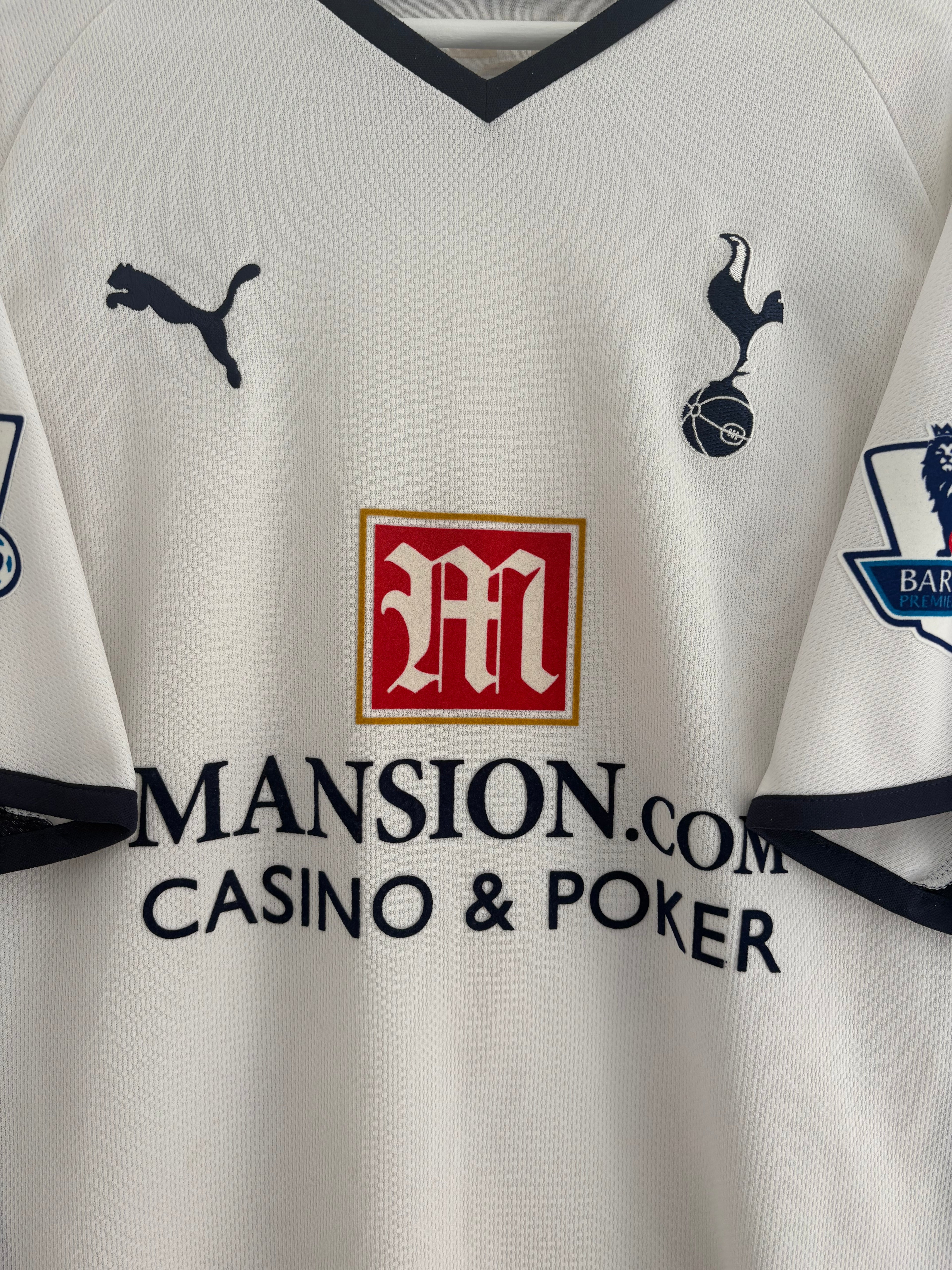 Tottenham 2008/09 Home Shirt - Modrić 14 - Medium