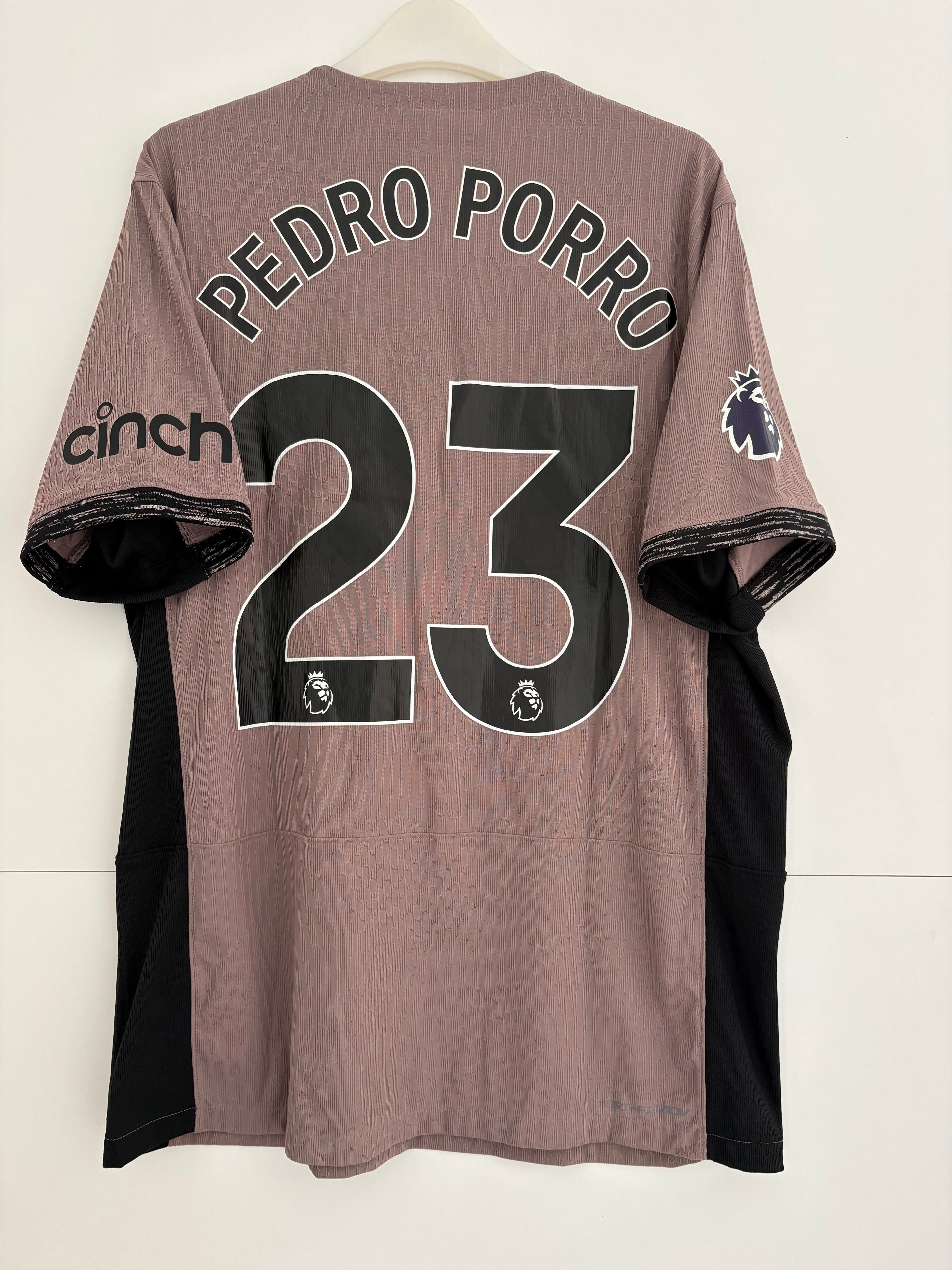 Tottenham 2023/24 Third Shirt - Pedro Porro 23 - Dri-FIT ADV - Large
