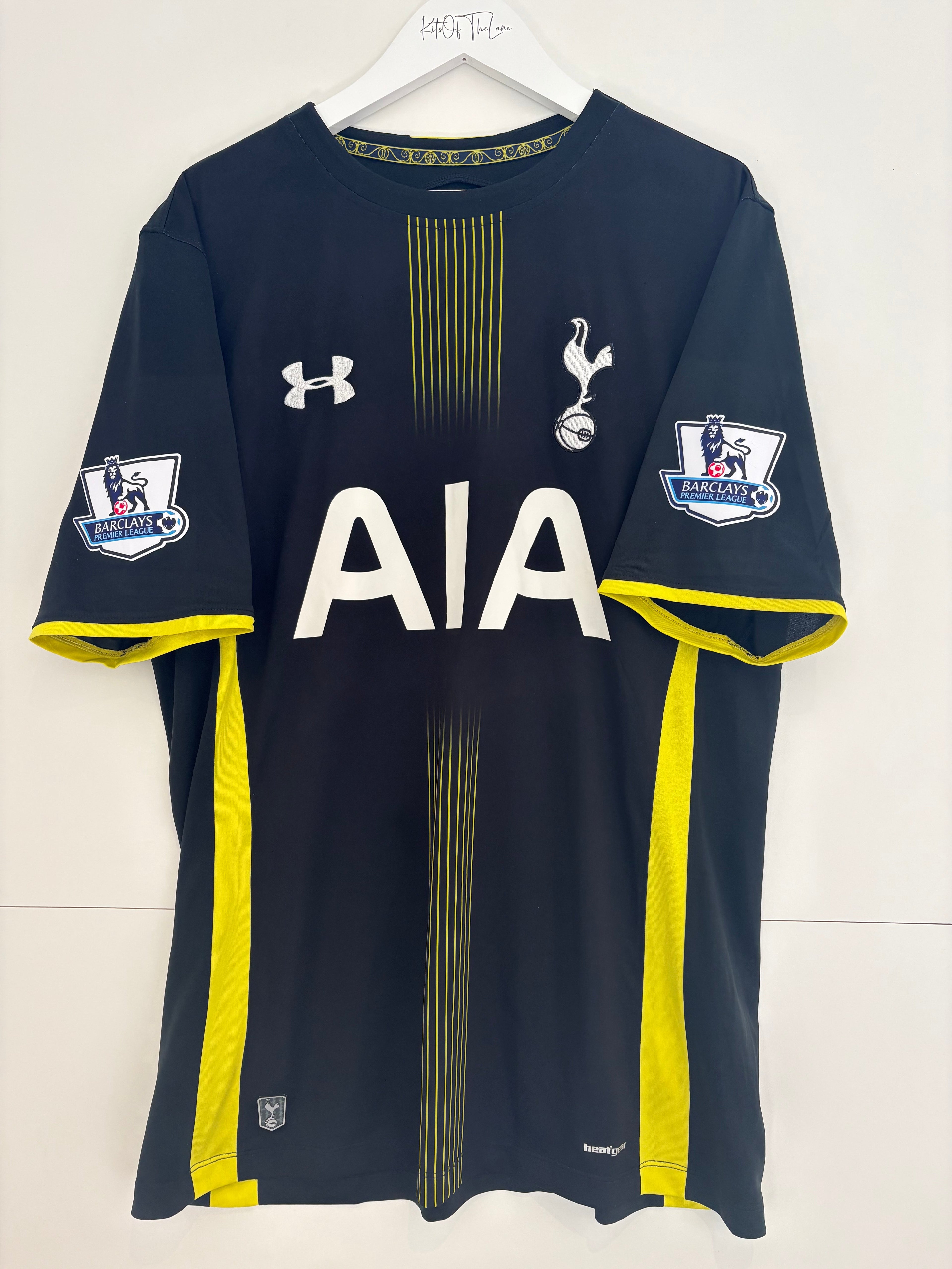 Tottenham 2014/15 Third Shirt - Dembélé 19 - Large