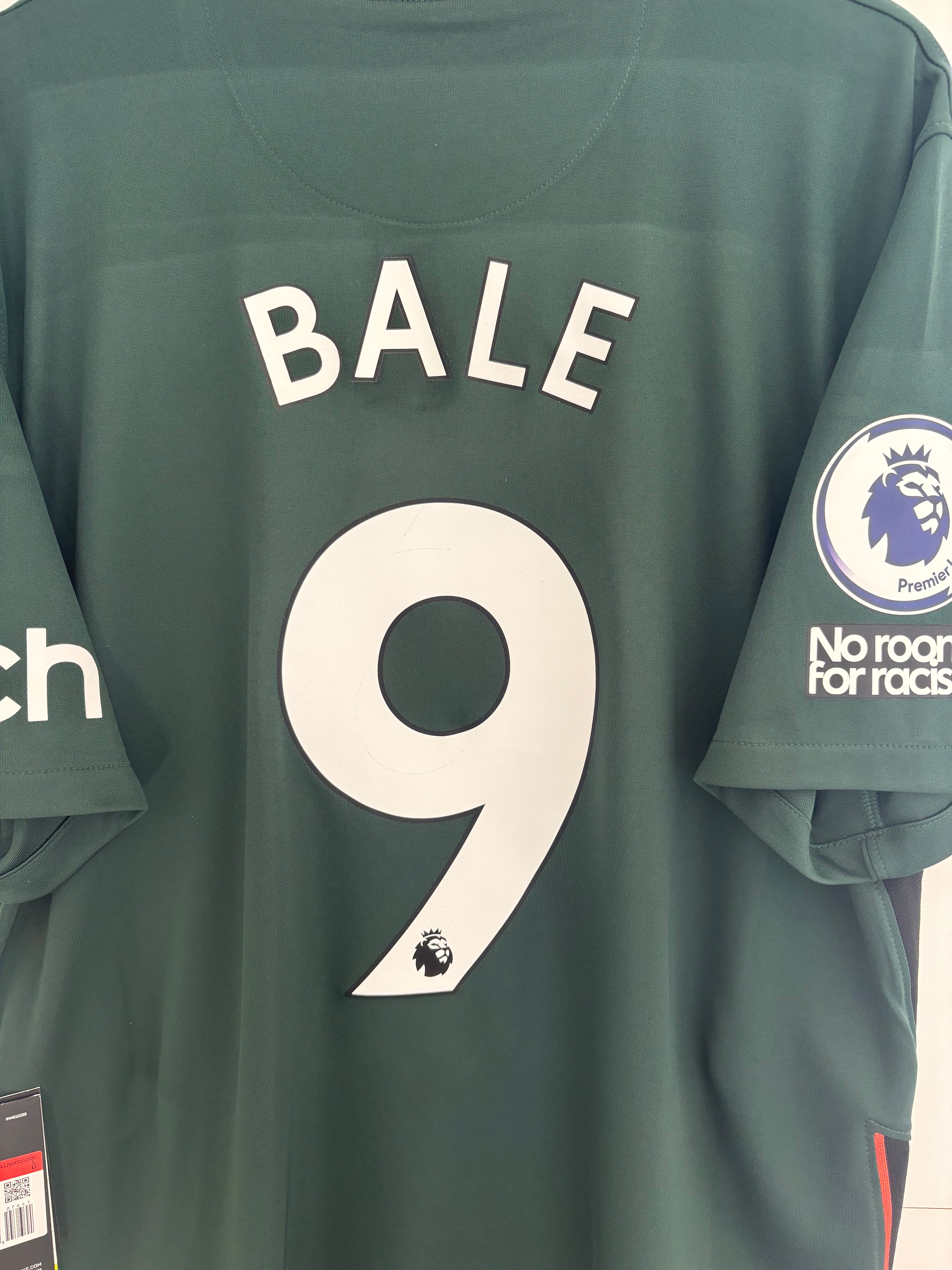 Tottenham 2020/21 Away Shirt - Bale 9 - Large