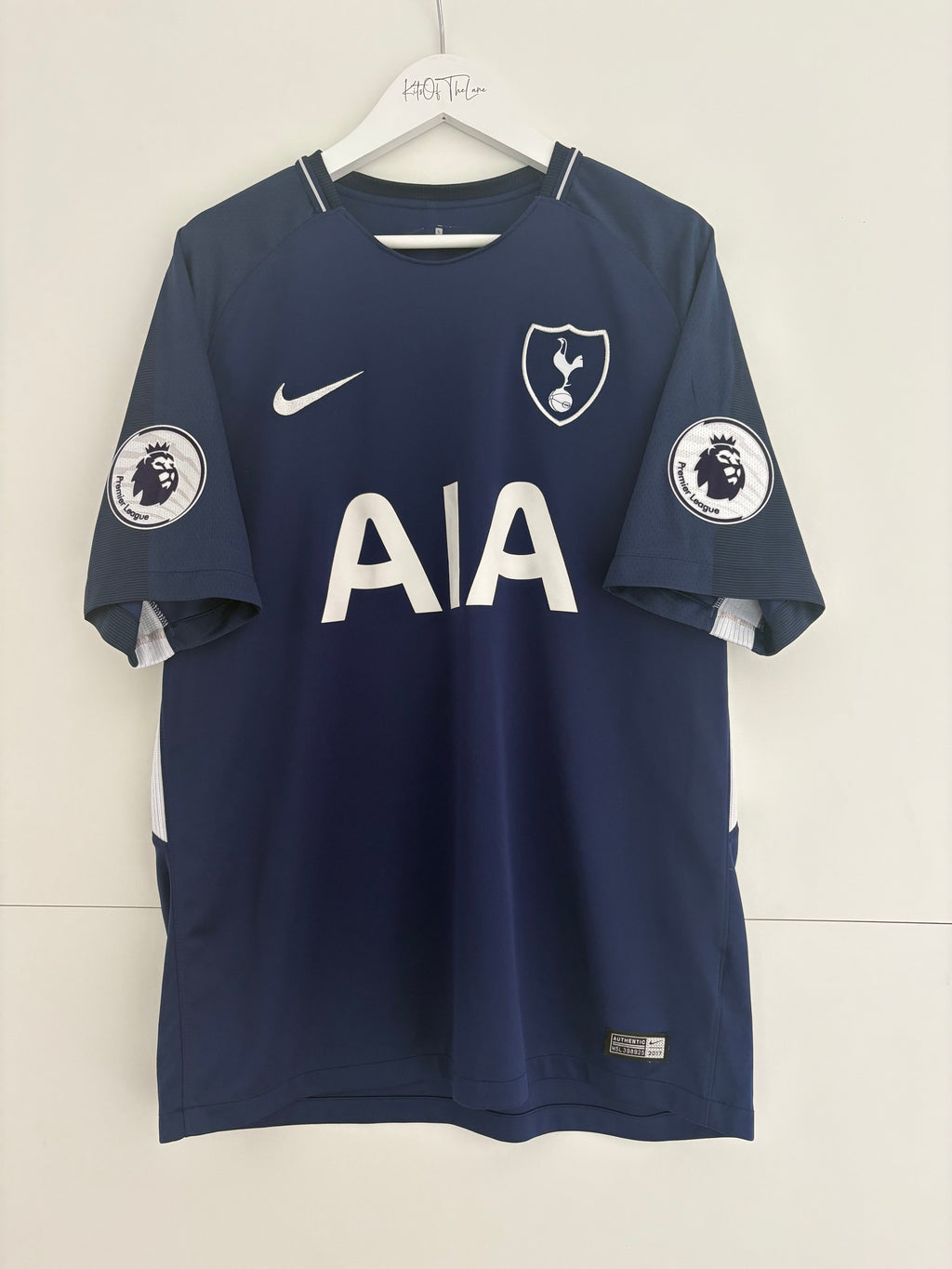 Tottenham 2017/18 Away Shirt - Alderweireld 4 - Large
