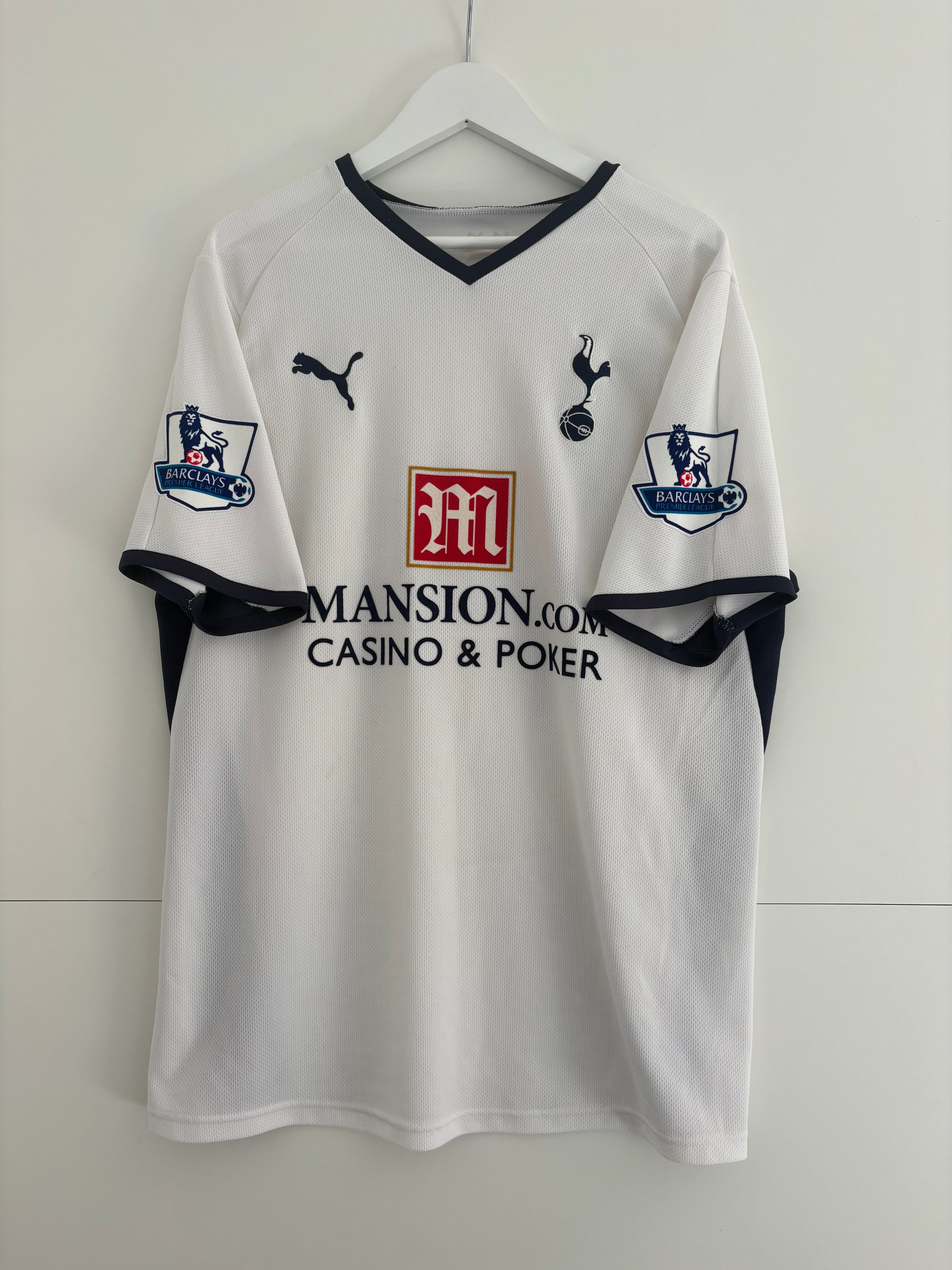 Tottenham 2008/09 Home Shirt - Modrić 14 - Medium