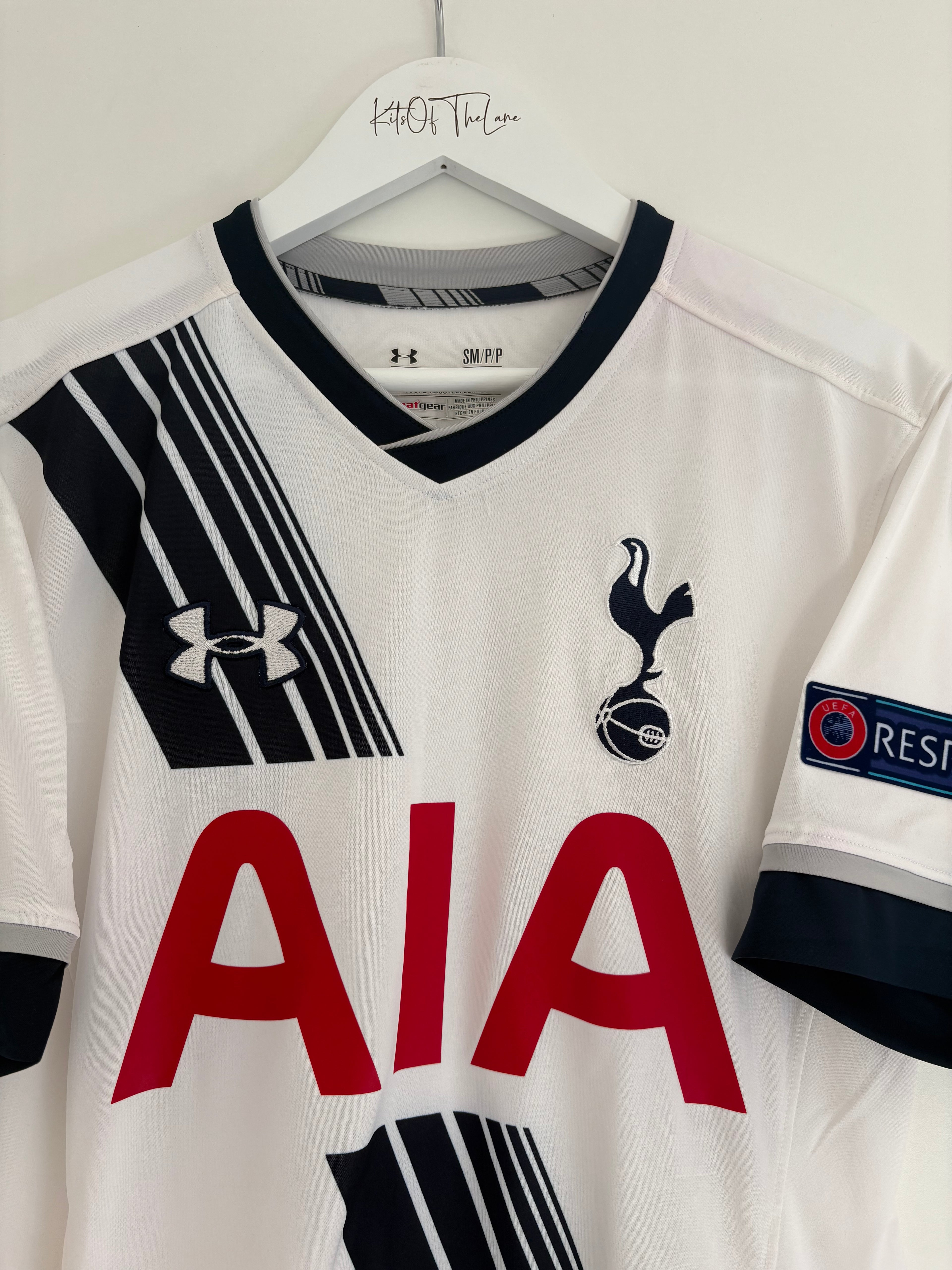 Tottenham 2015/16 Home Shirt - Dembélé 19 - Small