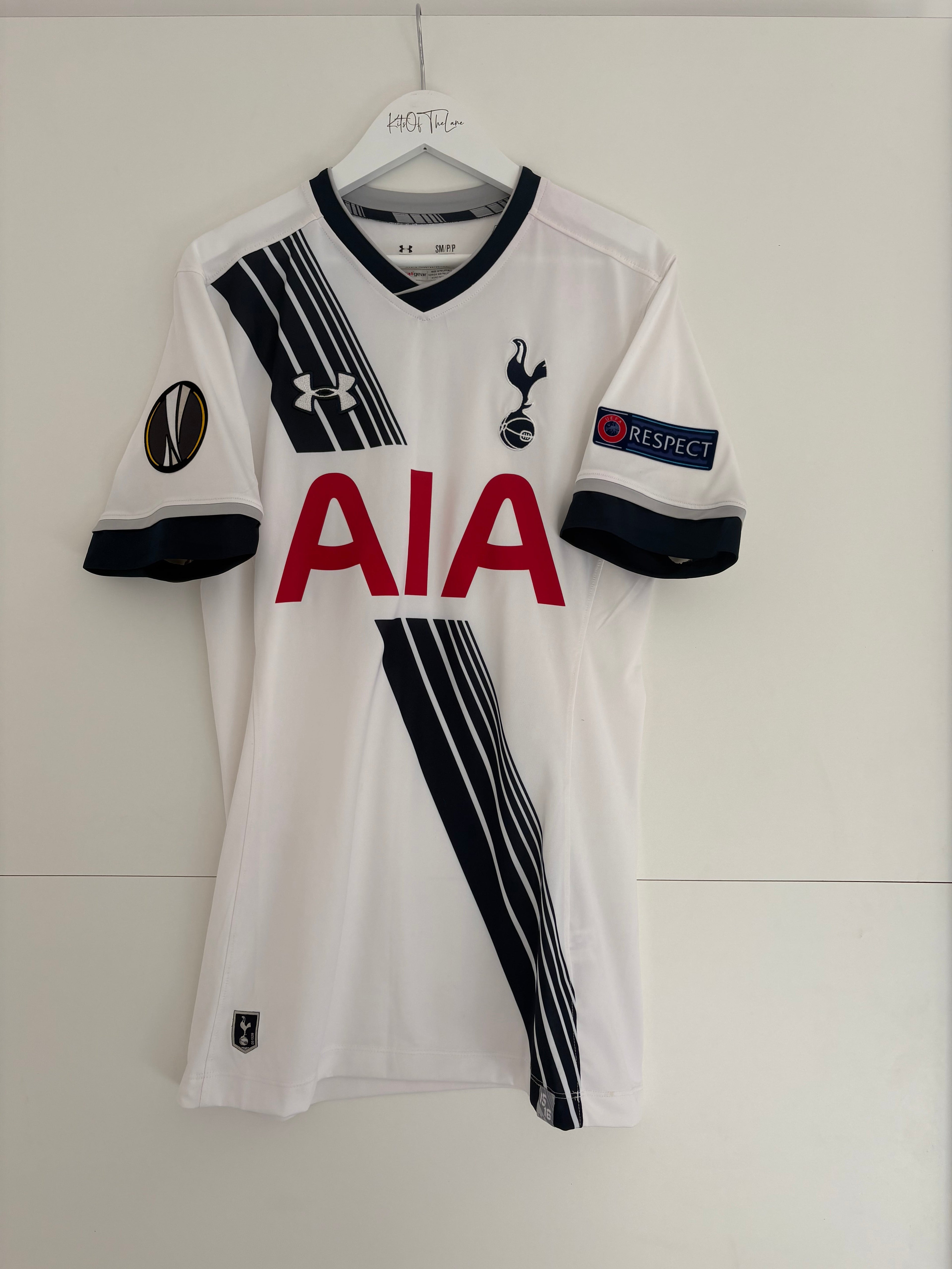 Tottenham 2015/16 Home Shirt - Dembélé 19 - Small