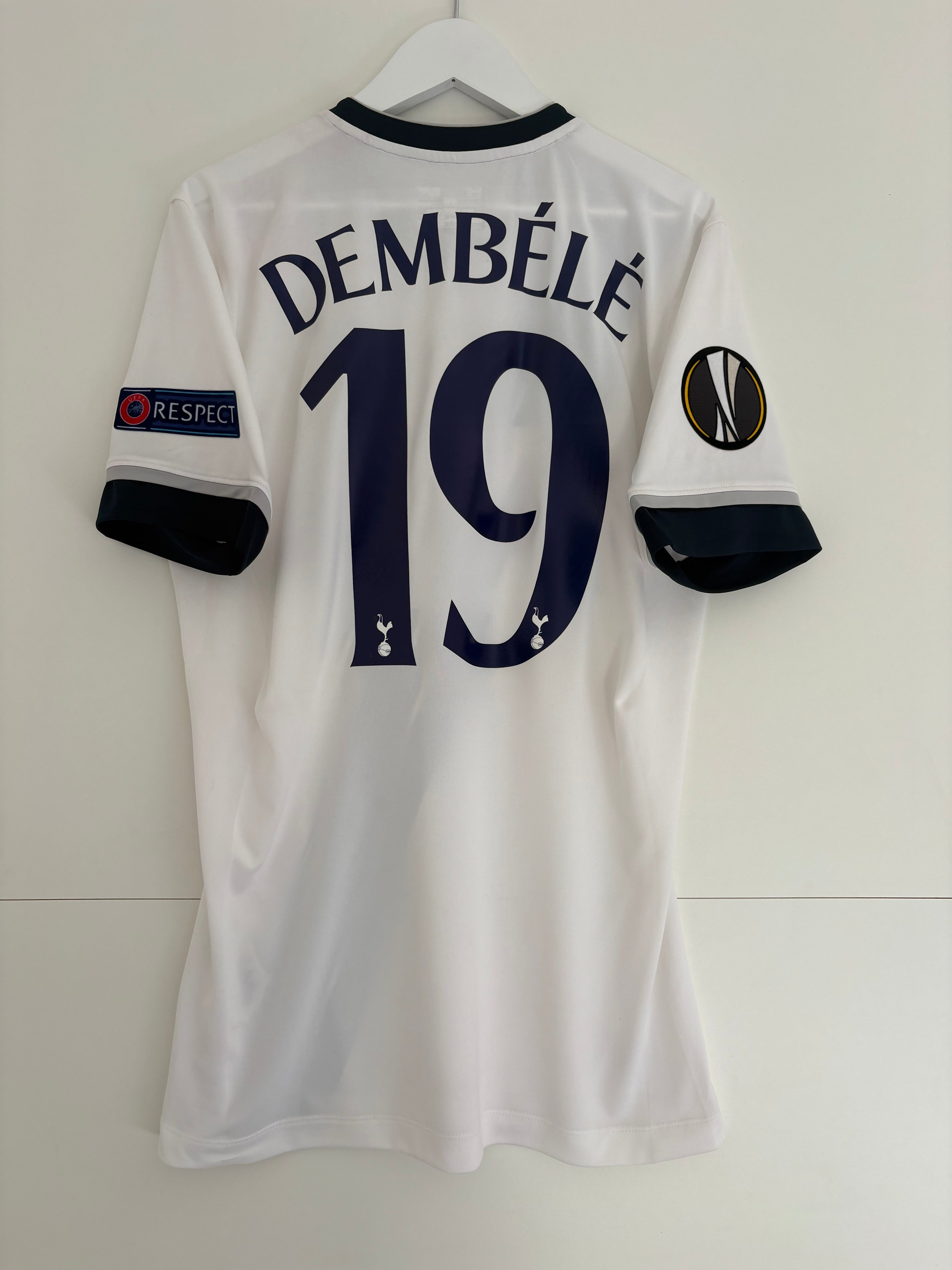 Tottenham 2015/16 Home Shirt - Dembélé 19 - Small