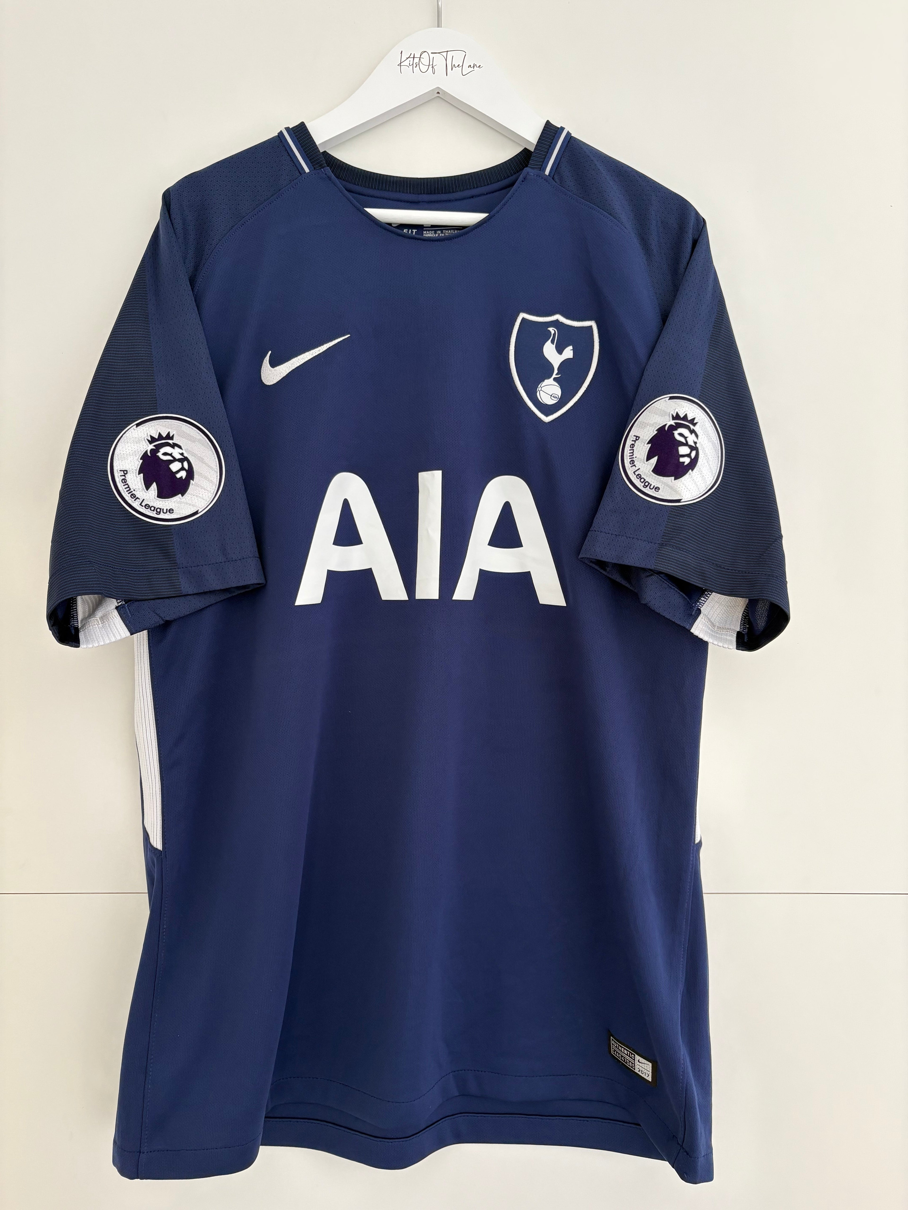 Tottenham 2017/18 Away Shirt - Dembélé 19 - Large