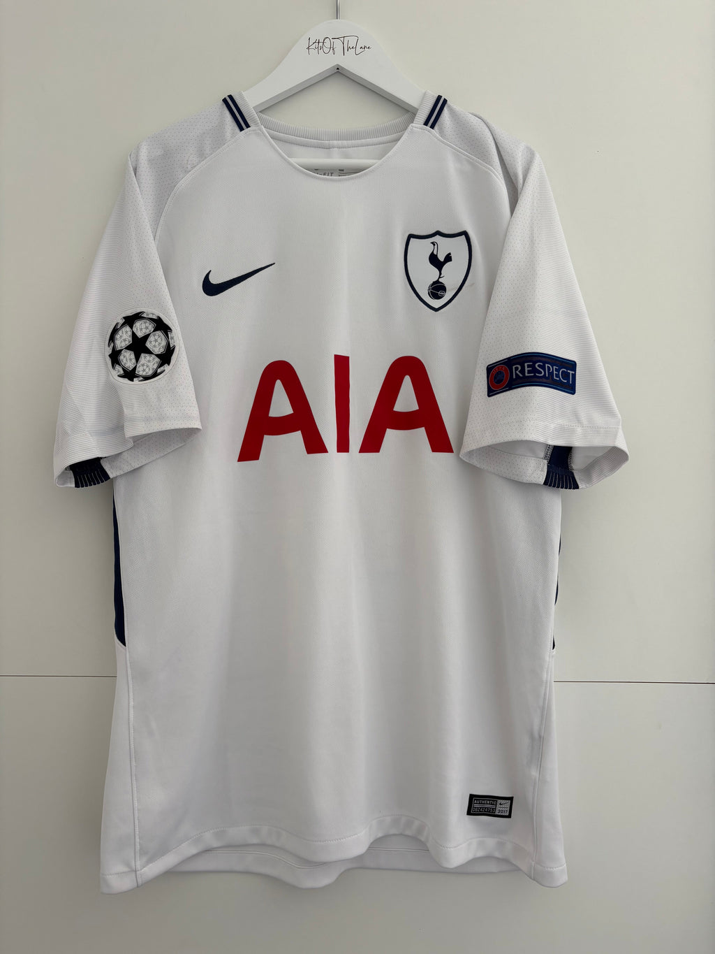 Tottenham 2017/18 Home Shirt - Dembélé 19 - Large
