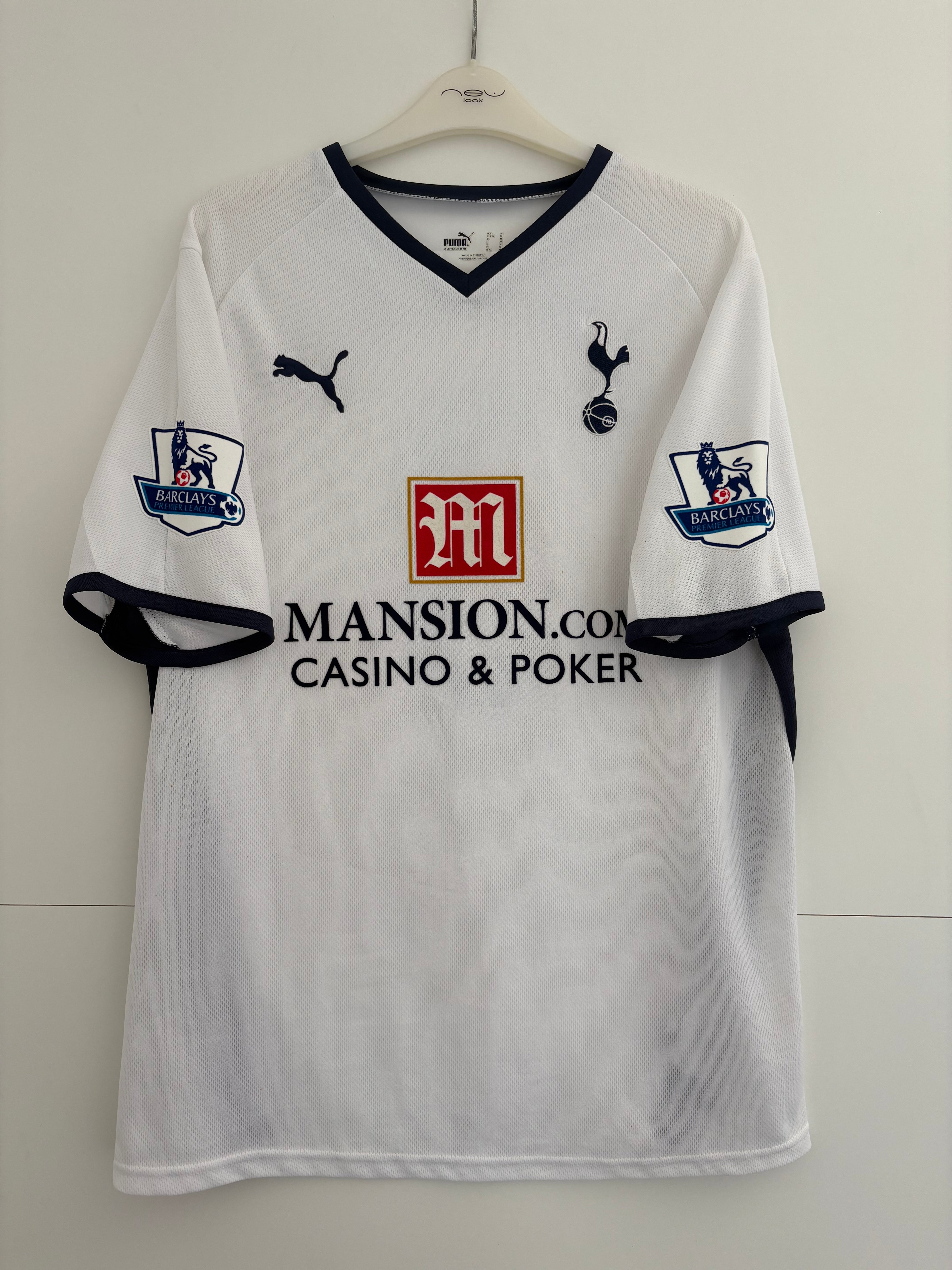 Tottenham 2008/09 Home Shirt - Bale 3 - Medium