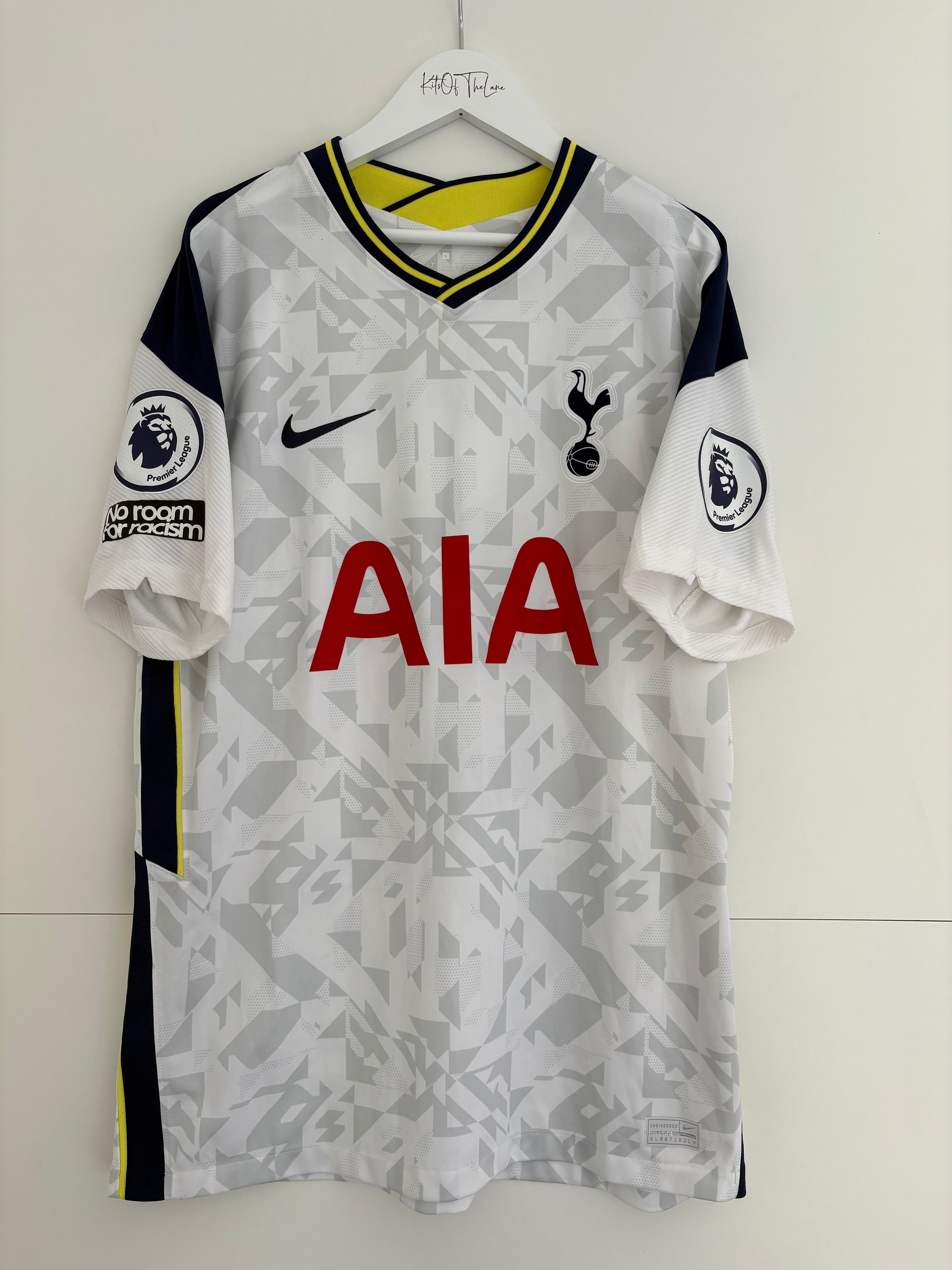 Tottenham 2020/21 Home Shirt - Hojbjerg 5 - Large