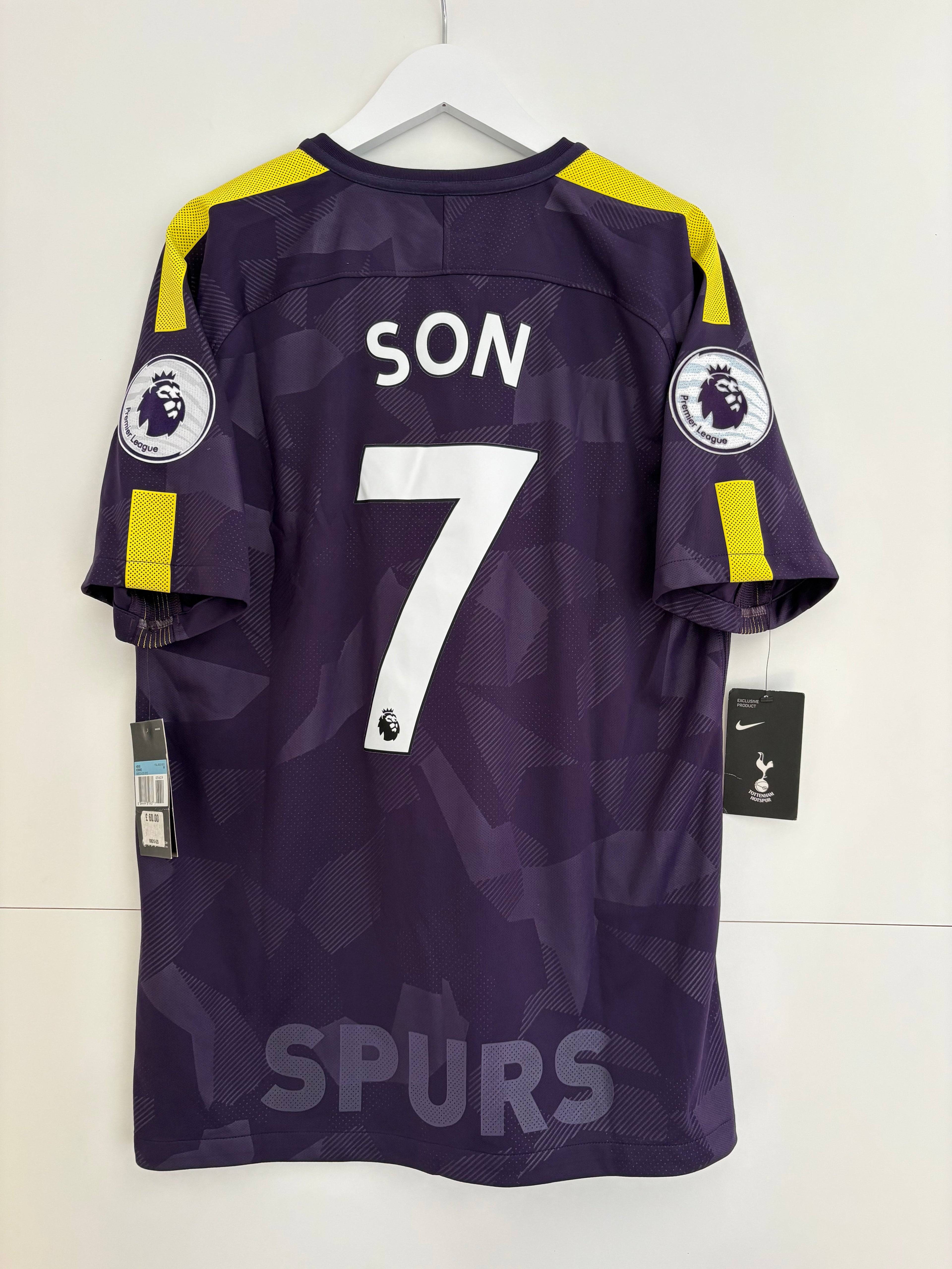 Tottenham 2017/18 Third Shirt - Son 7 - Medium