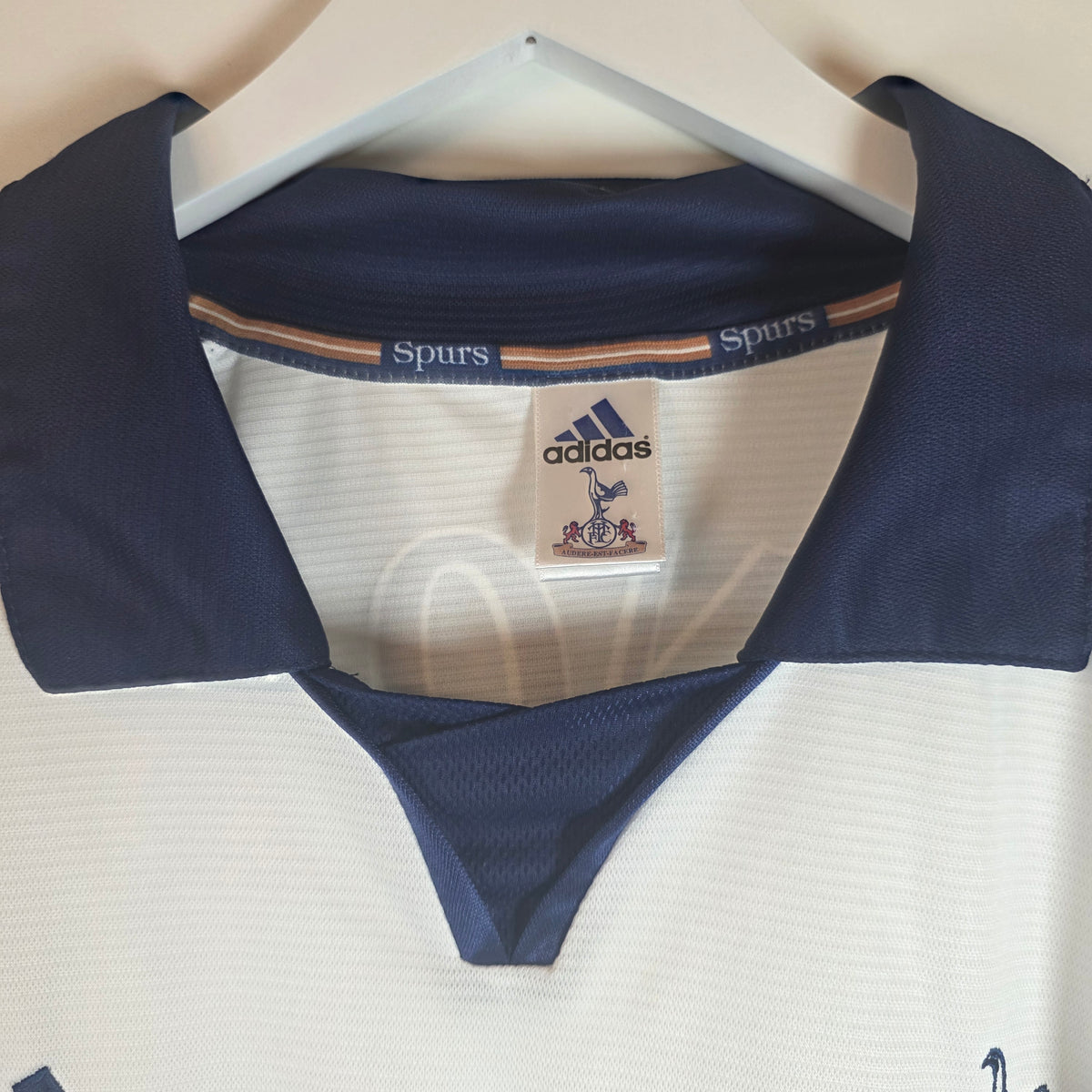 Tottenham 1999/00 Home Shirt - Ginola 14 - Extra Extra Large