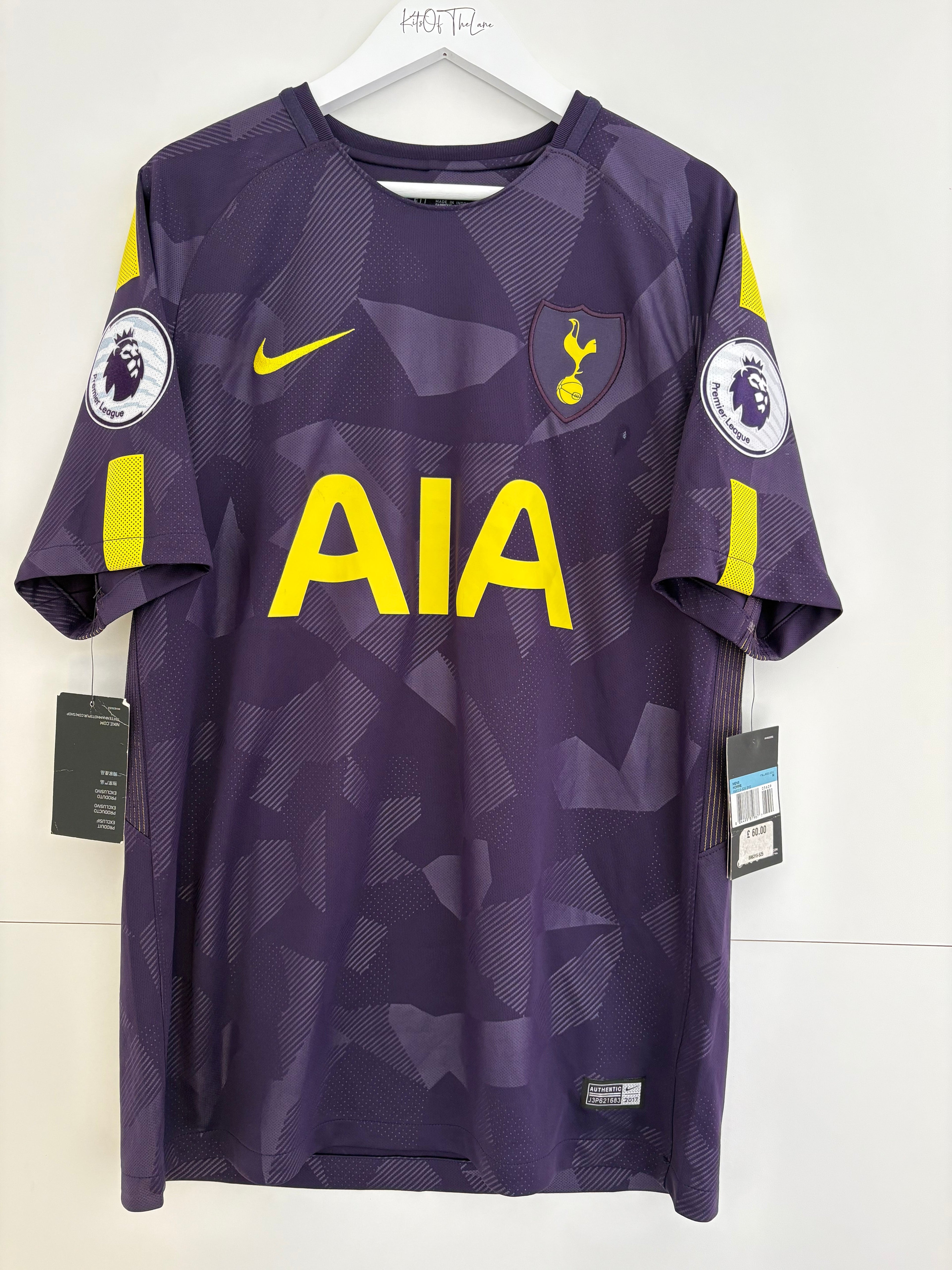 Tottenham 2017/18 Third Shirt - Son 7 - Medium